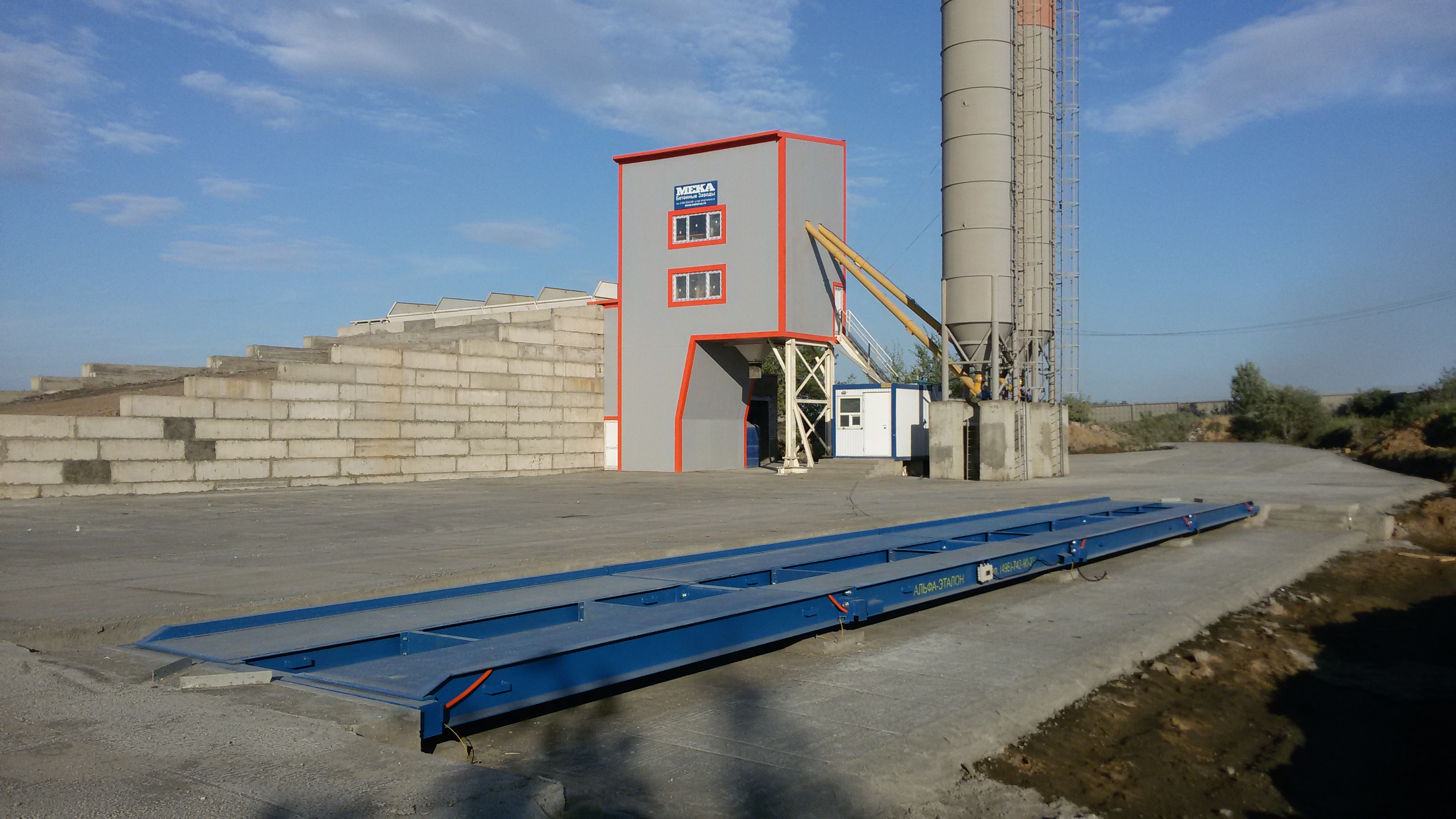 Автомобильные платформенные весы Альфа АВ-А «Авангард» 60 тонн 12 метров