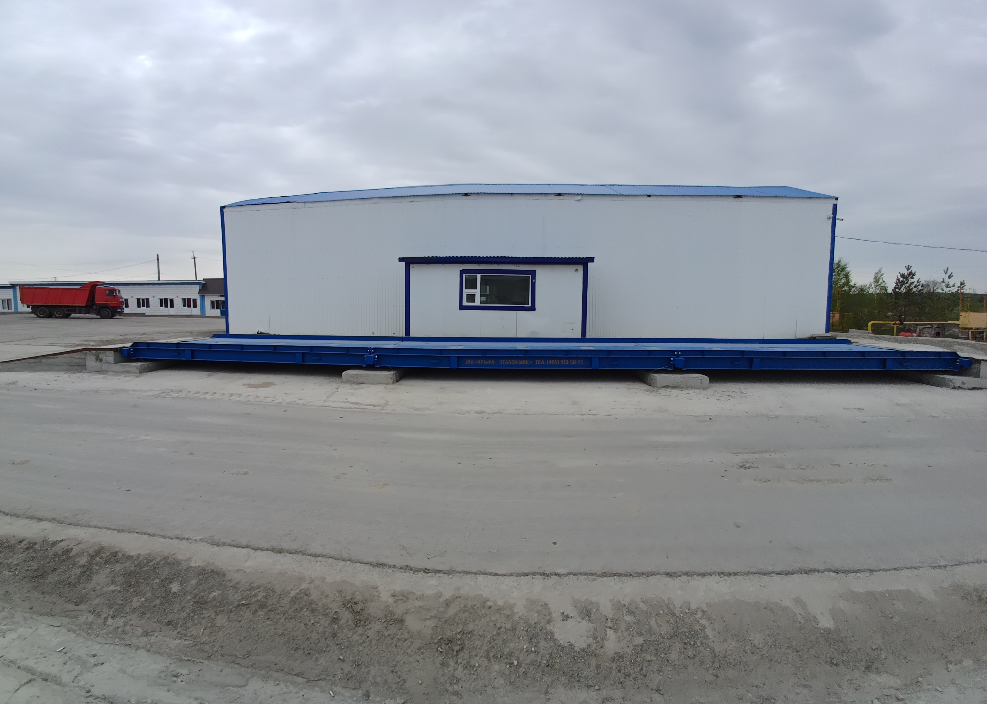 Автомобильные платформенные весы Альфа АВ-А «Авангард» 100 тонн 18 метров