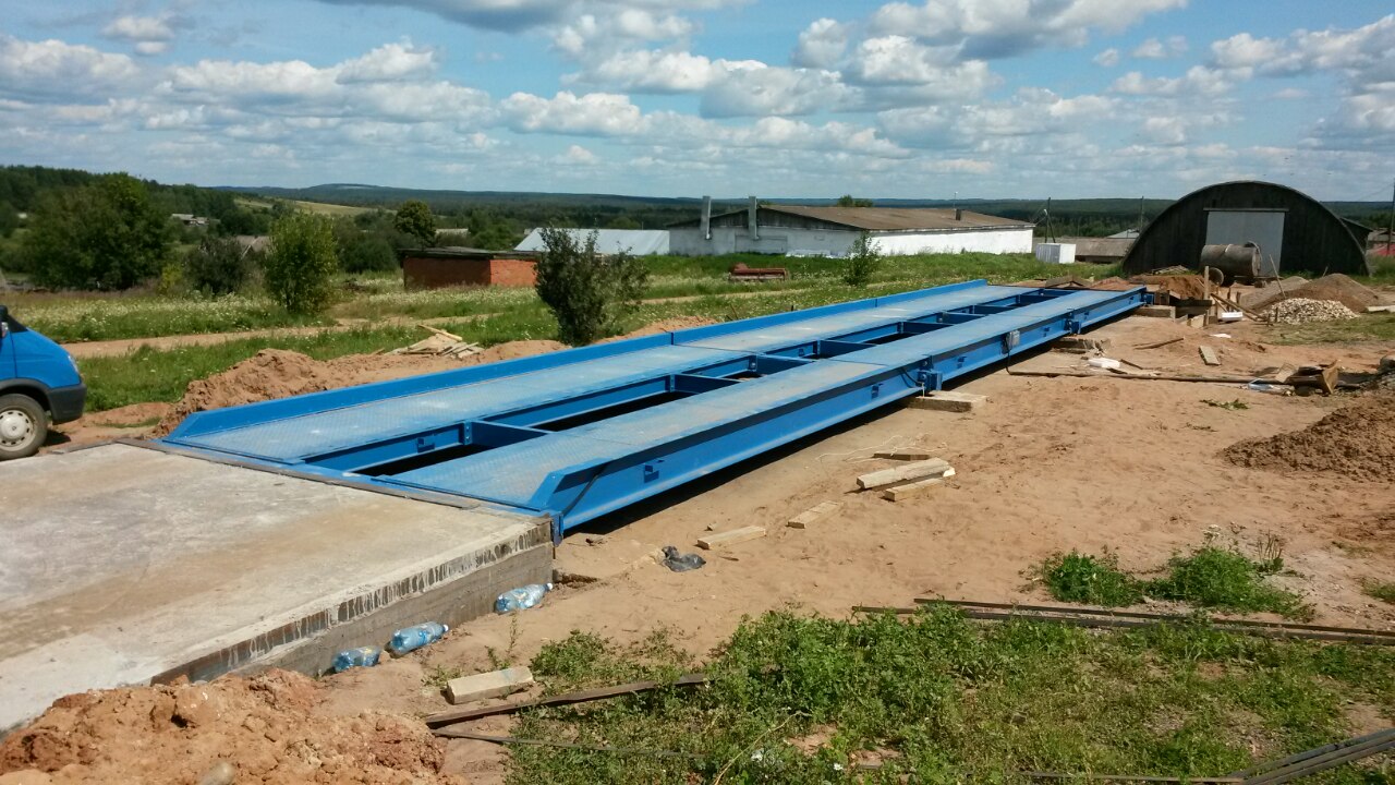 Автомобильные платформенные весы Альфа АВ-А «Авангард» 100 тонн 20 метров