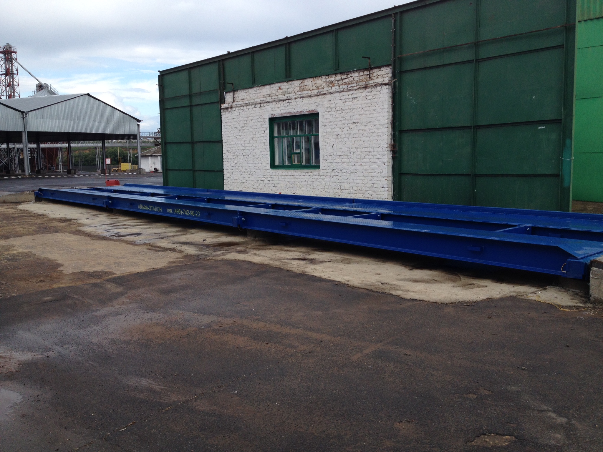 Автомобильные платформенные весы Альфа АВ-А «Авангард» 100 тонн 24 метров