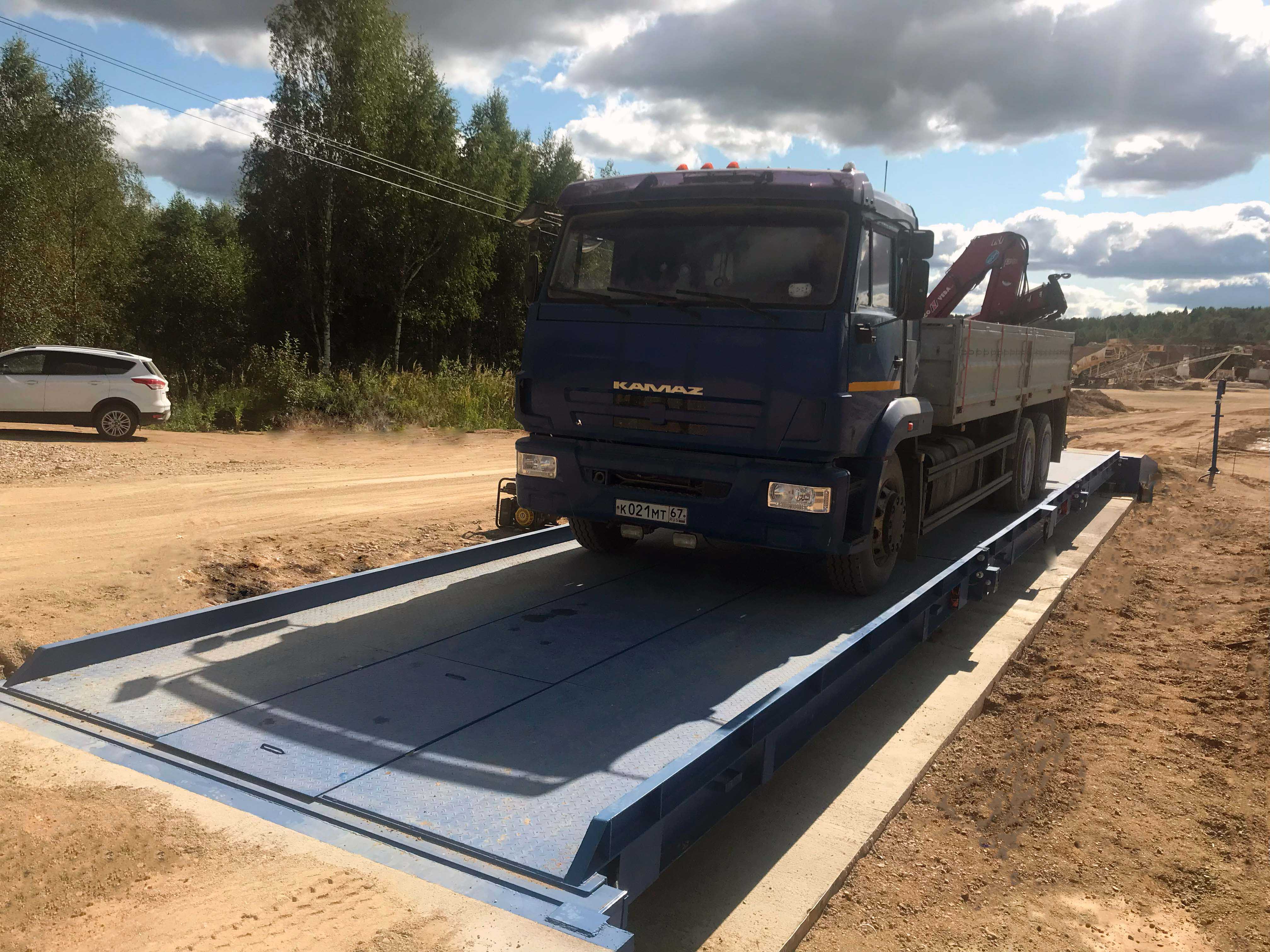 Автомобильные платформенные весы Альфа АВ-А «Авангард» 80 тонн 20 метров