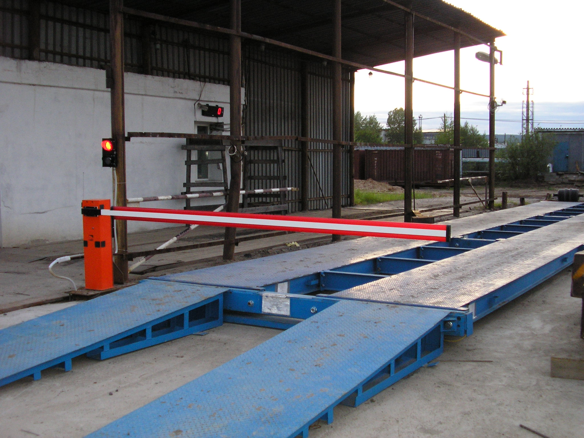 Автомобильные бесфундаментные весы Альфа АВ-А «Колос» 100 тонн 27 метров