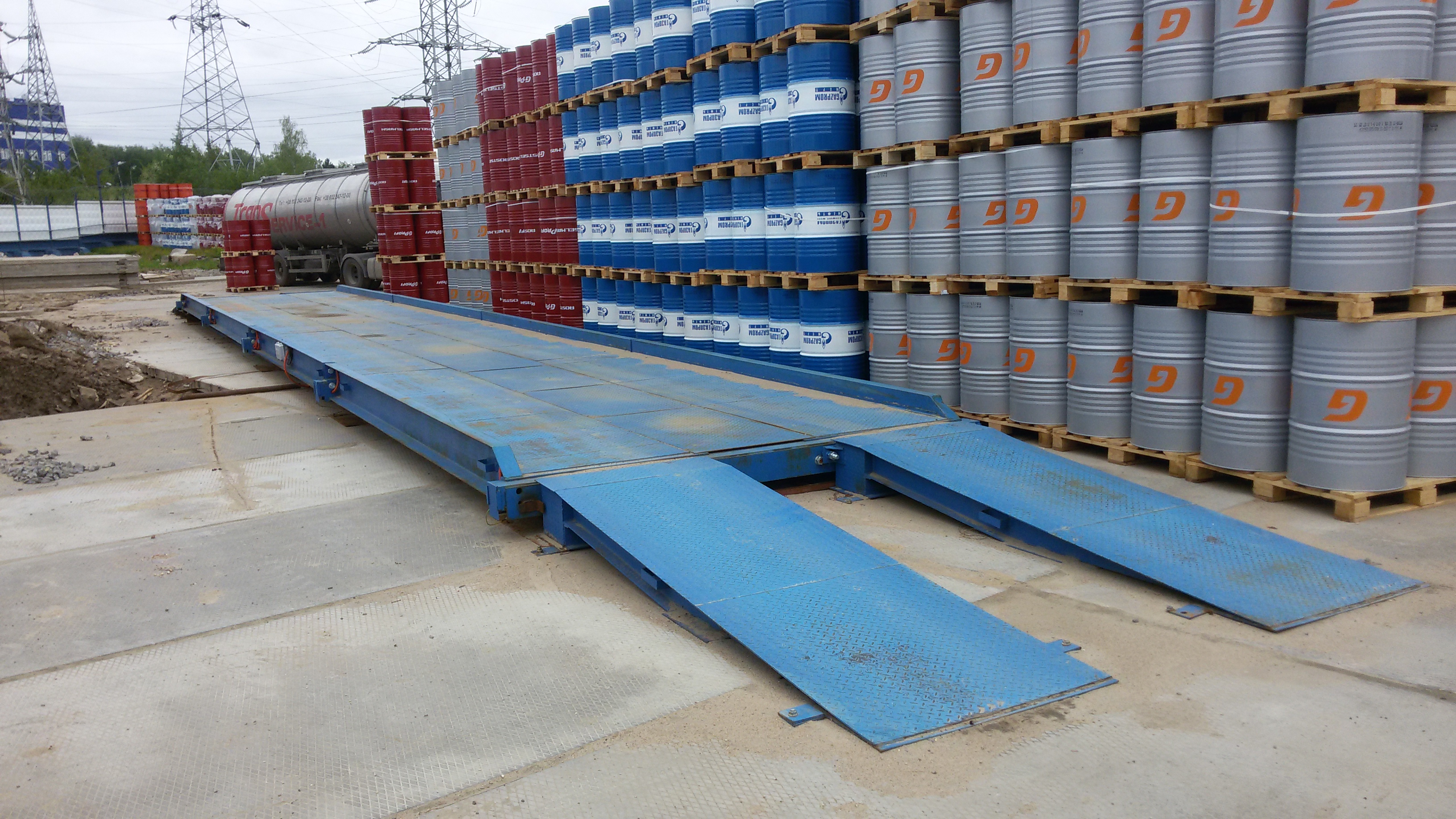 Автомобильные бесфундаментные весы Альфа АВ-А «Колос» 60 тонн 12 метров