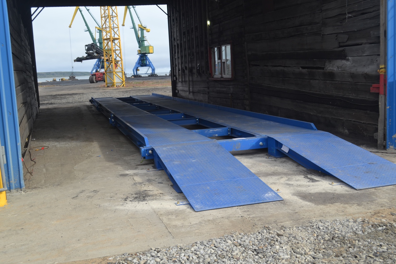 Автомобильные бесфундаментные весы Альфа АВ-А «Колос» 60 тонн 15 метров