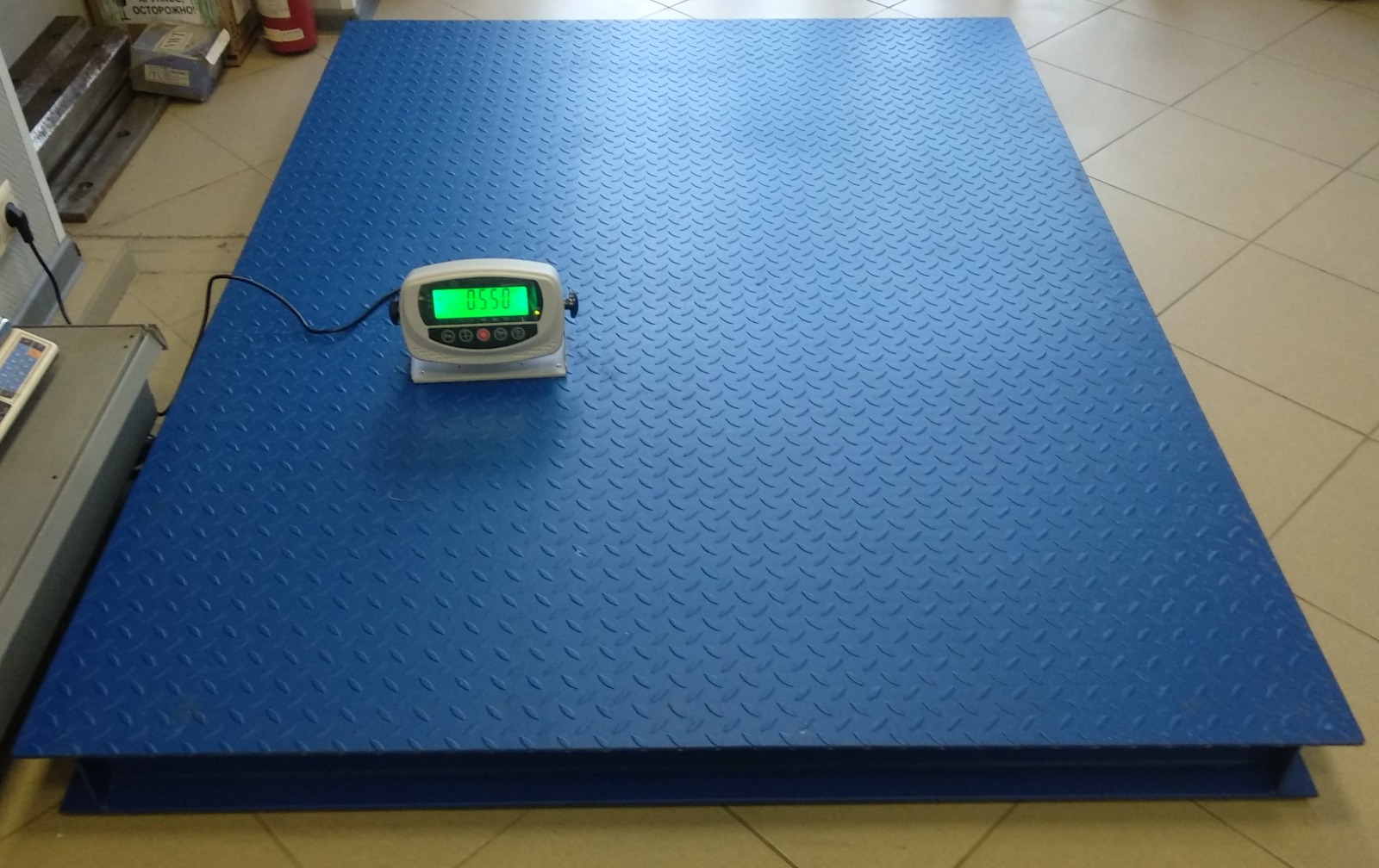 Весы платформенные АЛЬФА АВ-П 500 1000х800